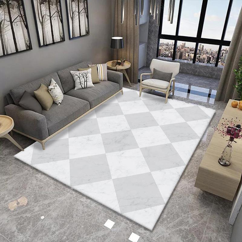 Geometric Pattern Area Rug Kalsten