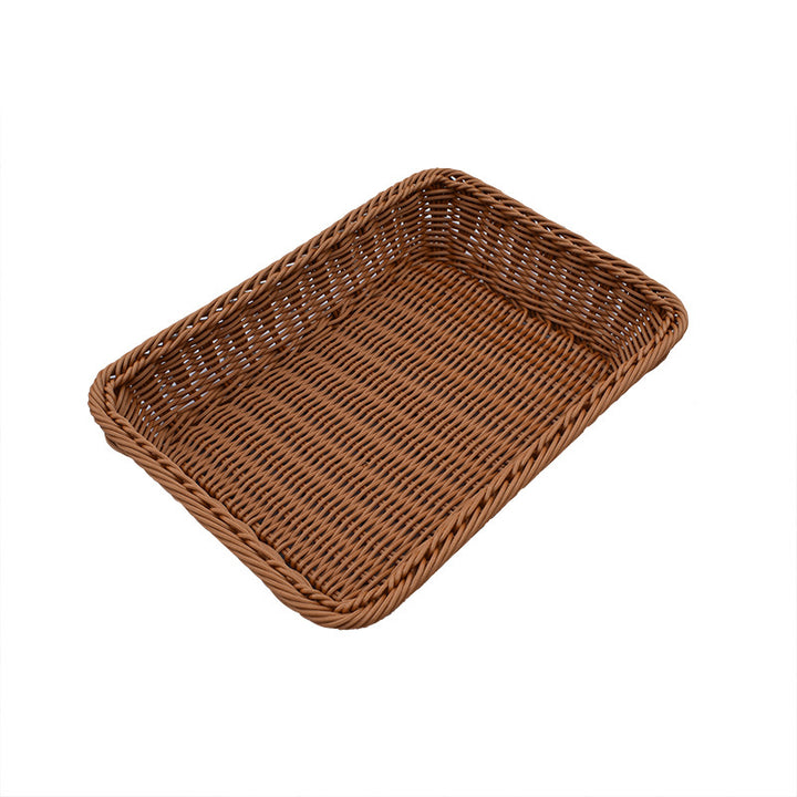 Handwoven Rectangular Storage Tray Kalsten