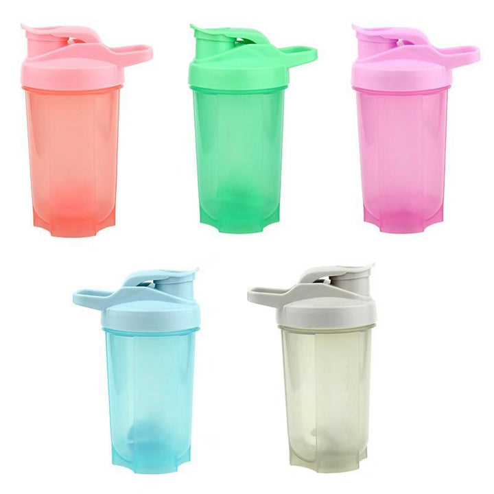 Unisex Colorful Shaker Bottle with Mixing Ball Kalsten