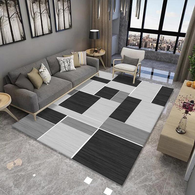 Geometric Pattern Area Rug Kalsten