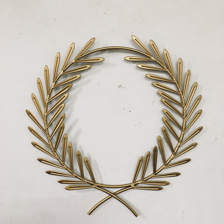 Decorative Metal Wreath for Wall Art Kalsten