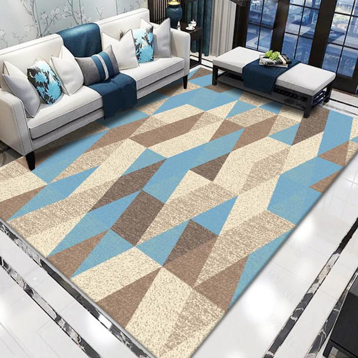 Geometric Pattern Area Rug Kalsten