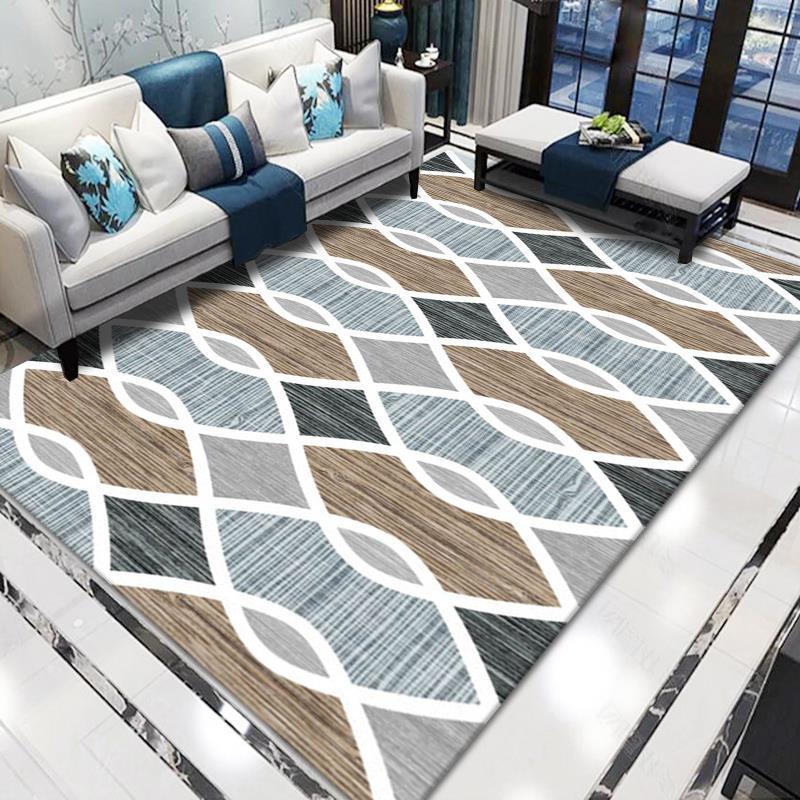 Geometric Pattern Area Rug Kalsten