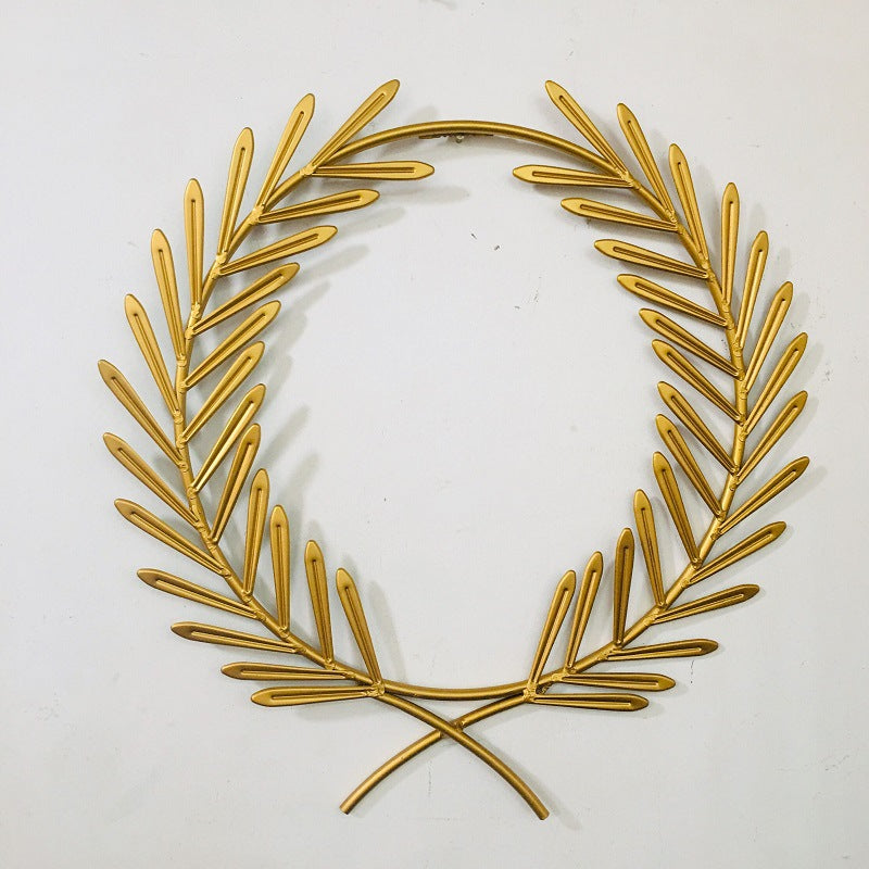 Decorative Metal Wreath for Wall Art Kalsten