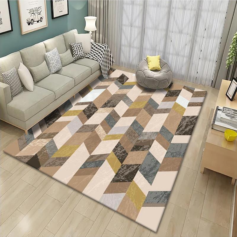 Geometric Patterned Area Rug Kalsten