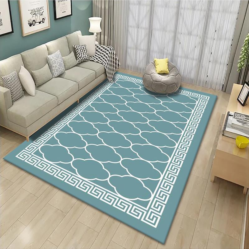 Geometric Patterned Area Rug Kalsten