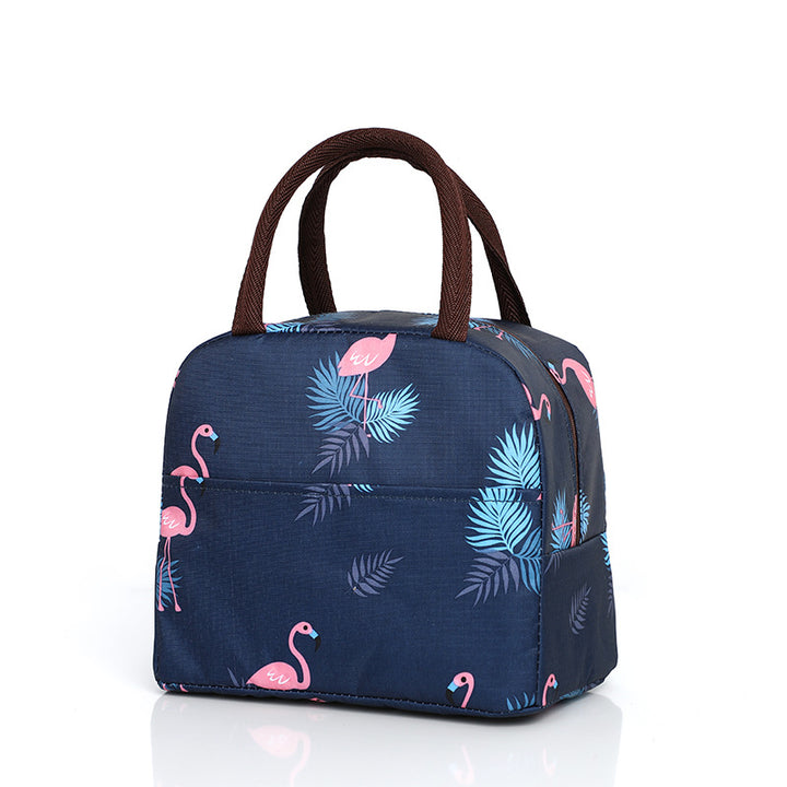 Stylish Floral Insulated Lunch Bag