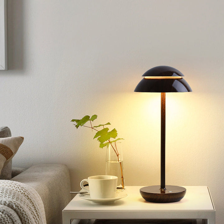 Modern Double Dome LED Accent Table Lamp Touch on/off | Kalsten