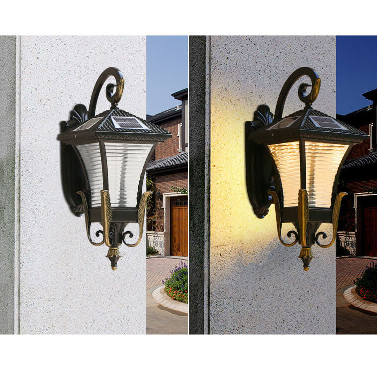 European-style Retro Aluminum Waterproof Outdoor 1-Light Wall Sconce Lamp | Kalsten