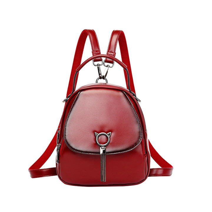 Compact Cat-Eared Backpack