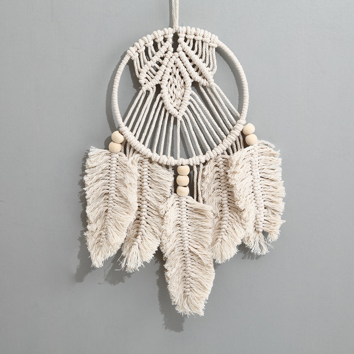 Macrame Leaf Decorative Wall Hanging Kalsten