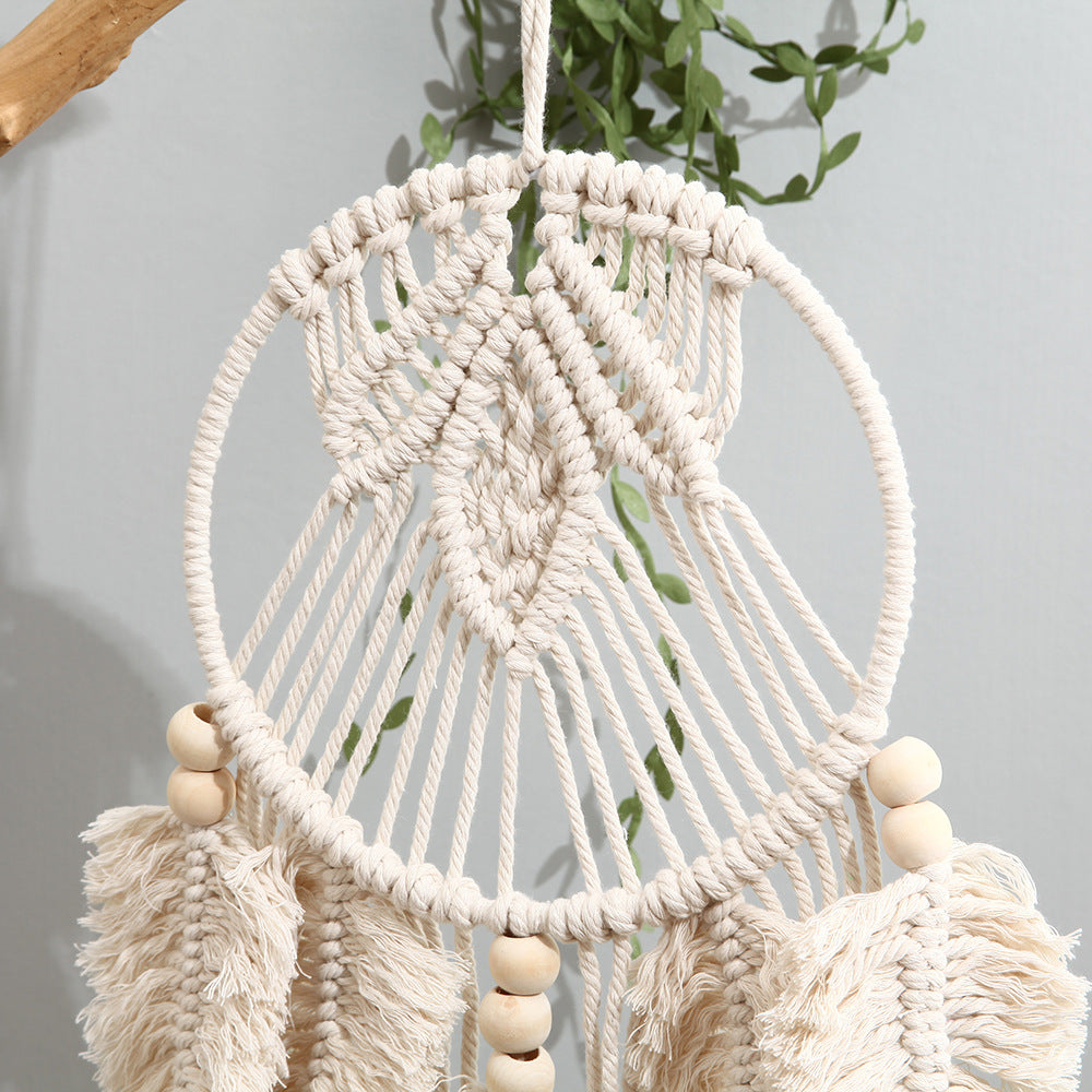 Macrame Leaf Decorative Wall Hanging Kalsten