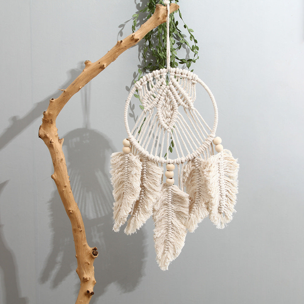 Macrame Leaf Decorative Wall Hanging Kalsten