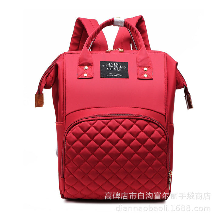 Quilted Multi-Functional Travel Backpack Kalsten