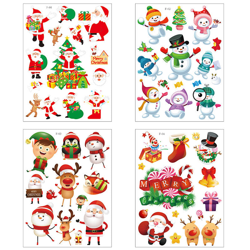 Festive Christmas Wall Decals Kalsten