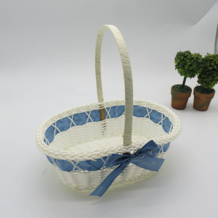 Decorative Handwoven Easter Basket Kalsten