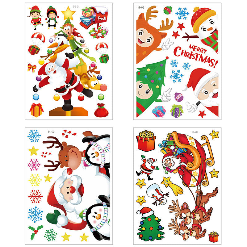Festive Christmas Wall Decals Kalsten