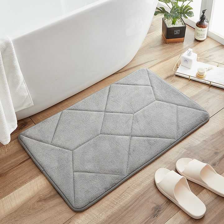 Abstract Pattern Bathroom Rug Kalsten
