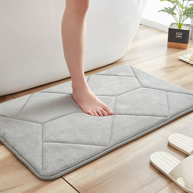Abstract Pattern Bathroom Rug Kalsten