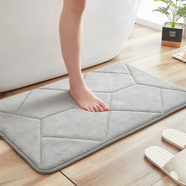 Abstract Pattern Bathroom Rug Kalsten