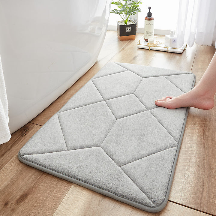 Abstract Pattern Bathroom Rug Kalsten