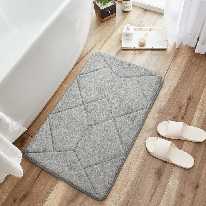 Abstract Pattern Bathroom Rug Kalsten