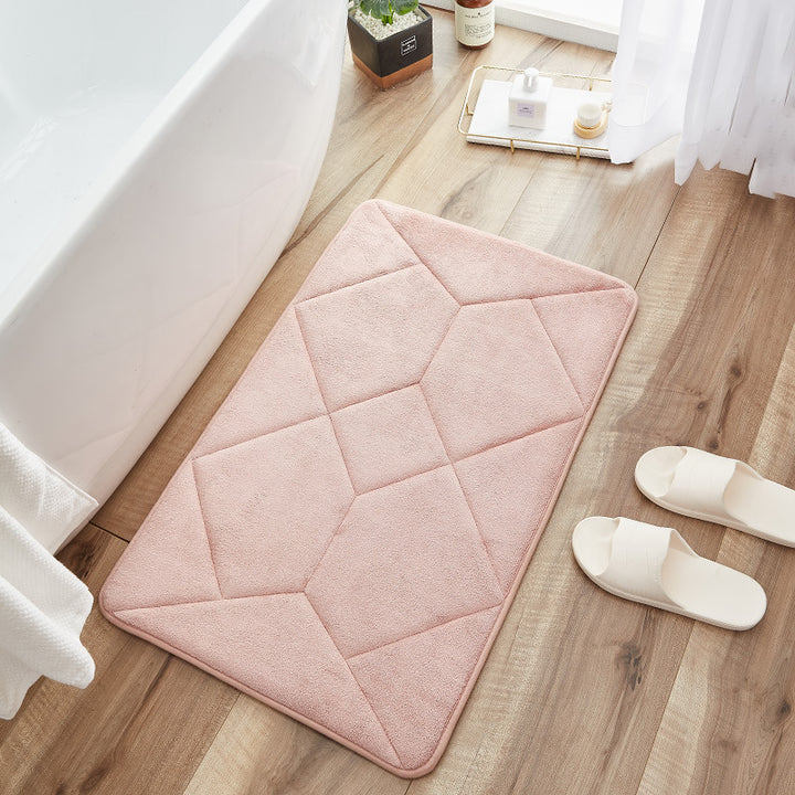Abstract Pattern Bathroom Rug Kalsten