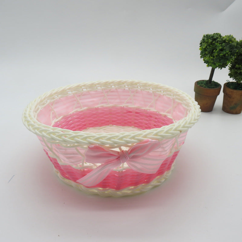 Decorative Oval Woven Storage Basket Kalsten