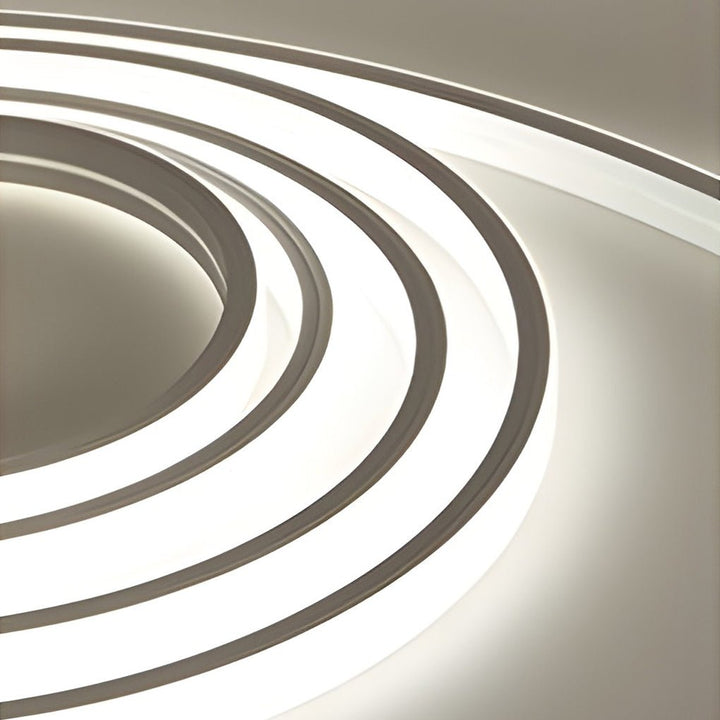 0.39'' Waterproof Recessed LED Under Tread Stair Lighting Modern Flexible Strip Light | Kalsten