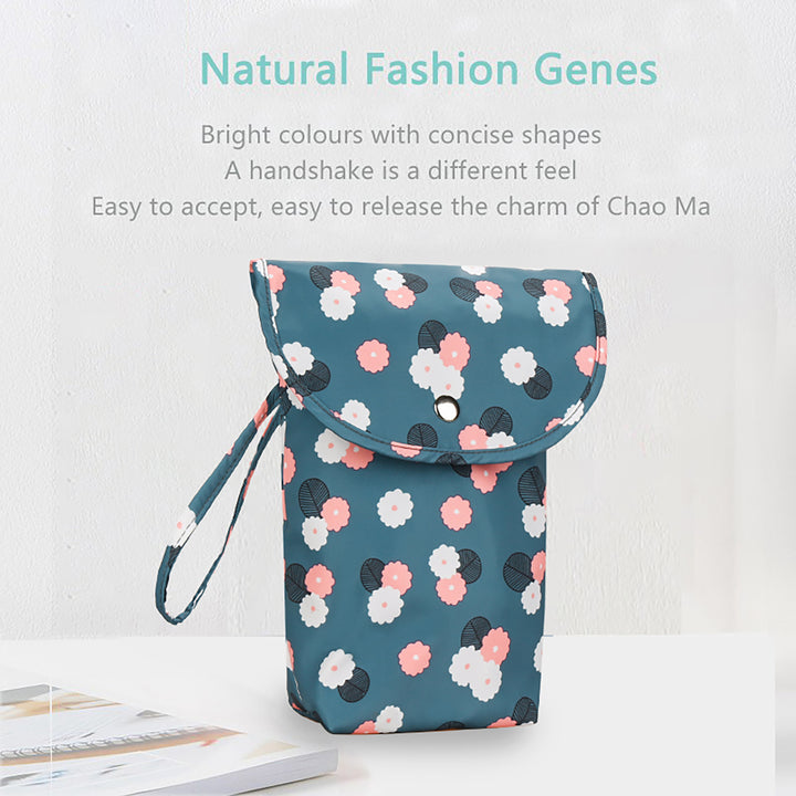 Insulated beverage carrier bag with stylish lemon pattern Kalsten