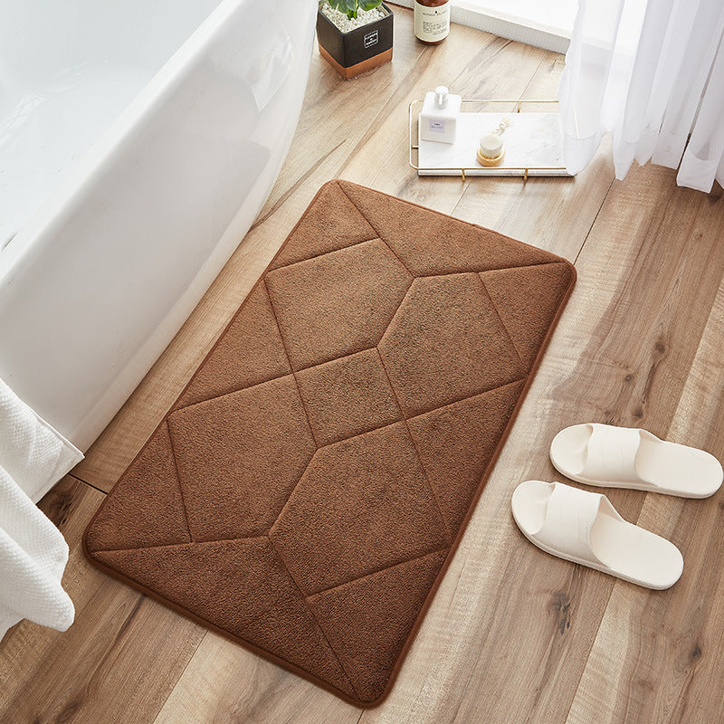 Abstract Pattern Bathroom Rug Kalsten