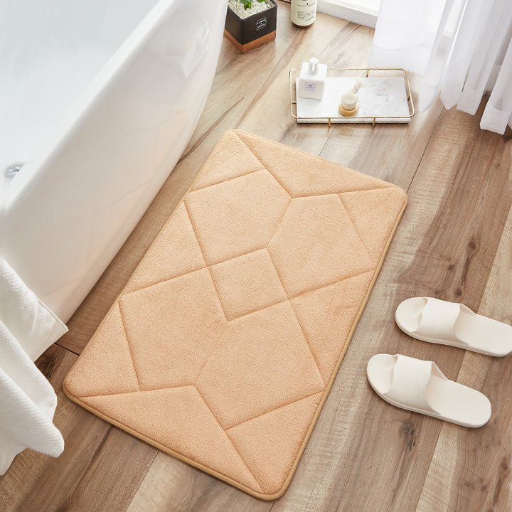 Abstract Pattern Bathroom Rug Kalsten