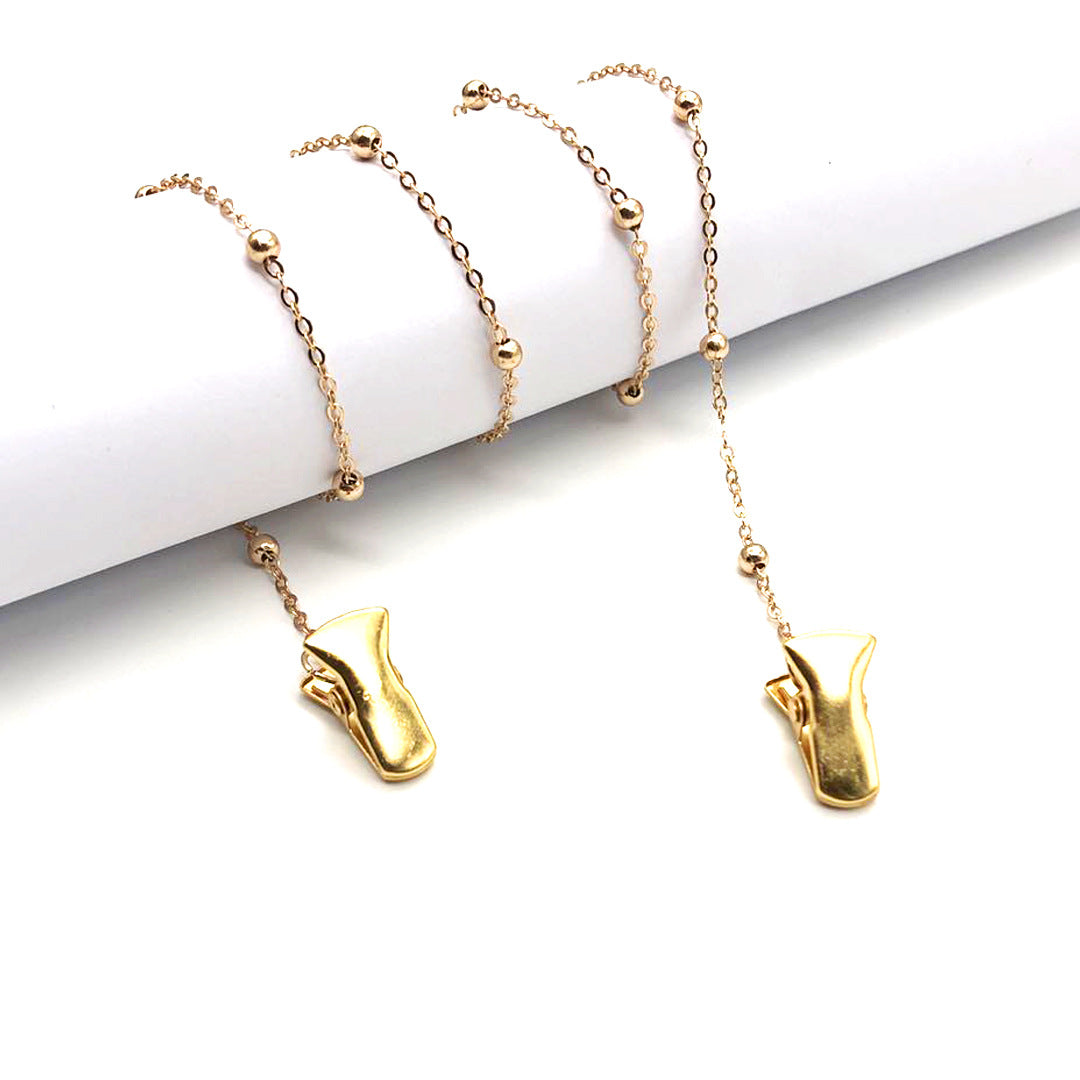 Elegant Gold Chain Eyewear Holder Kalsten