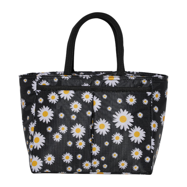 Stylish Flower Print Tote Bag Kalsten