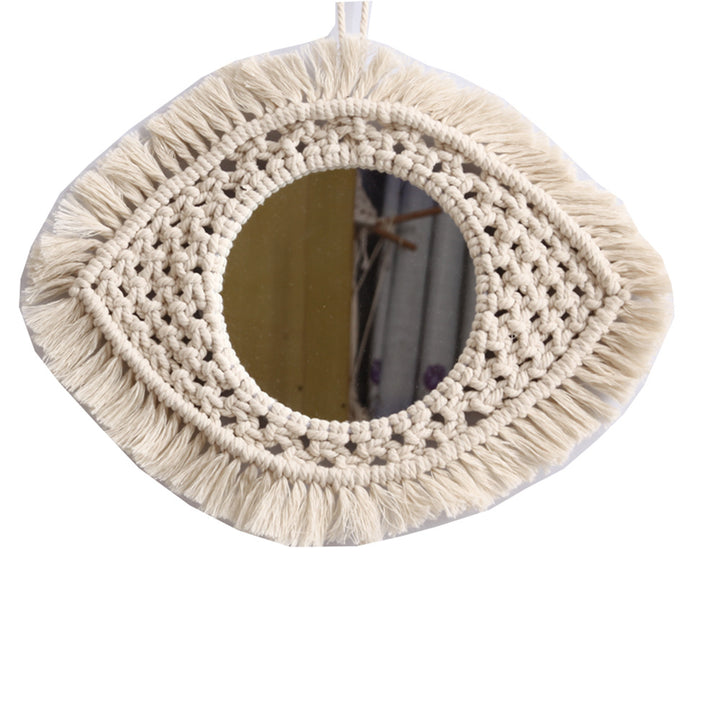 Decorative Macrame Wall Mirror Kalsten