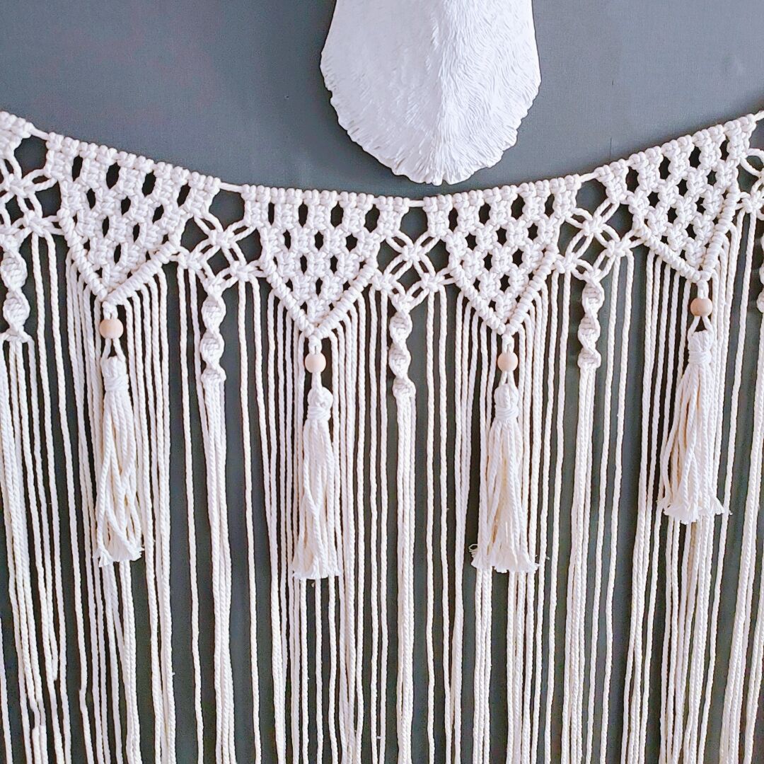 Decorative Fringe Macrame Wall Hanging Kalsten