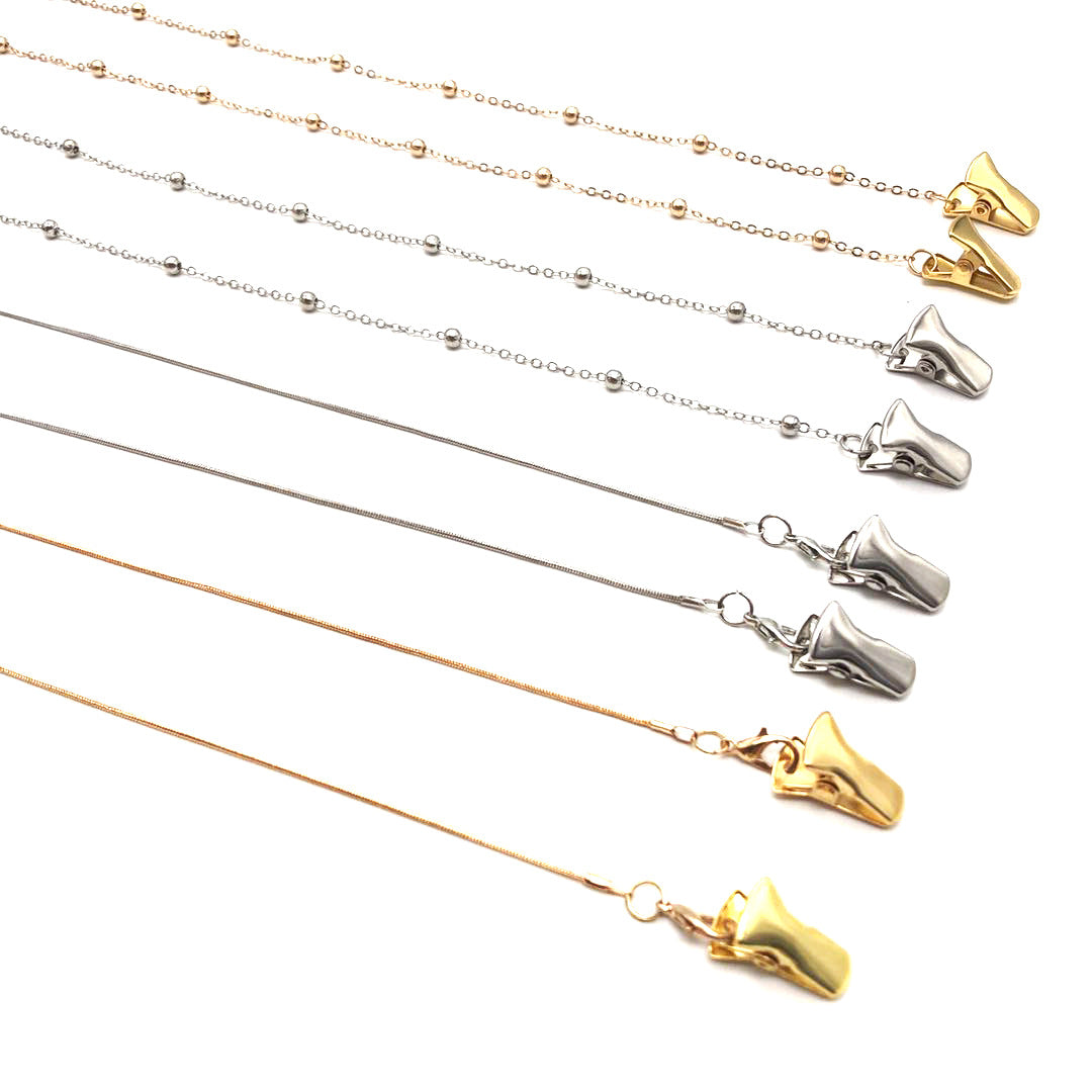 Elegant Gold Chain Eyewear Holder Kalsten