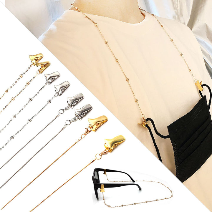 Elegant Gold Chain Eyewear Holder Kalsten