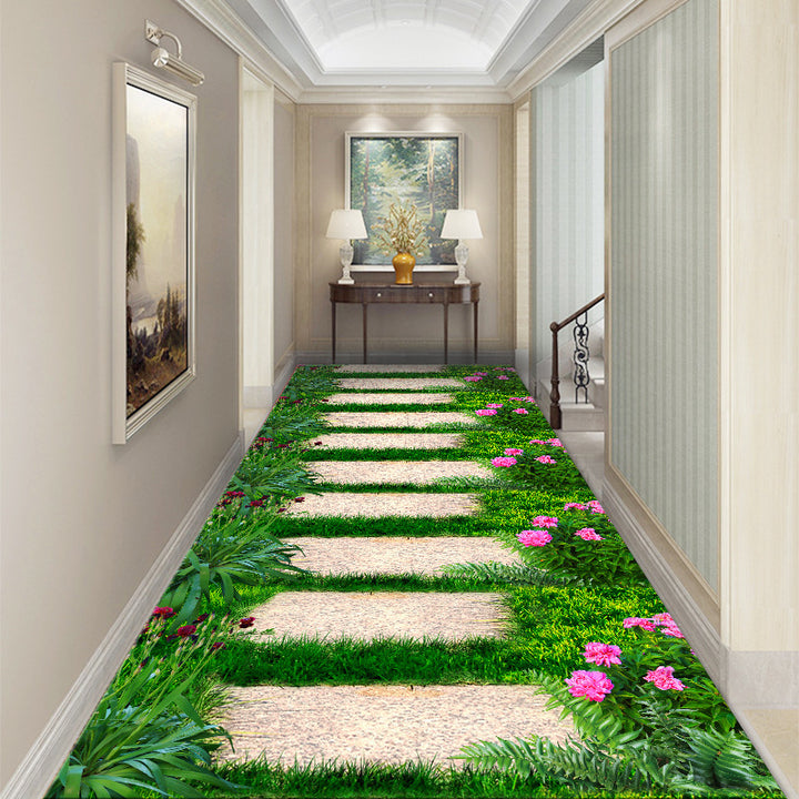 Garden Pathway Visual Area Rug Kalsten