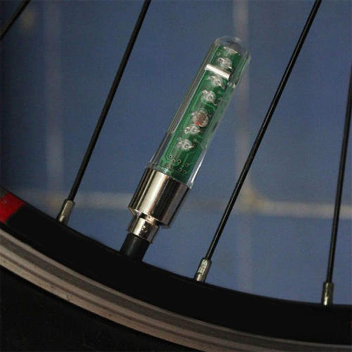 LED Bicycle Tire Light with Text Display