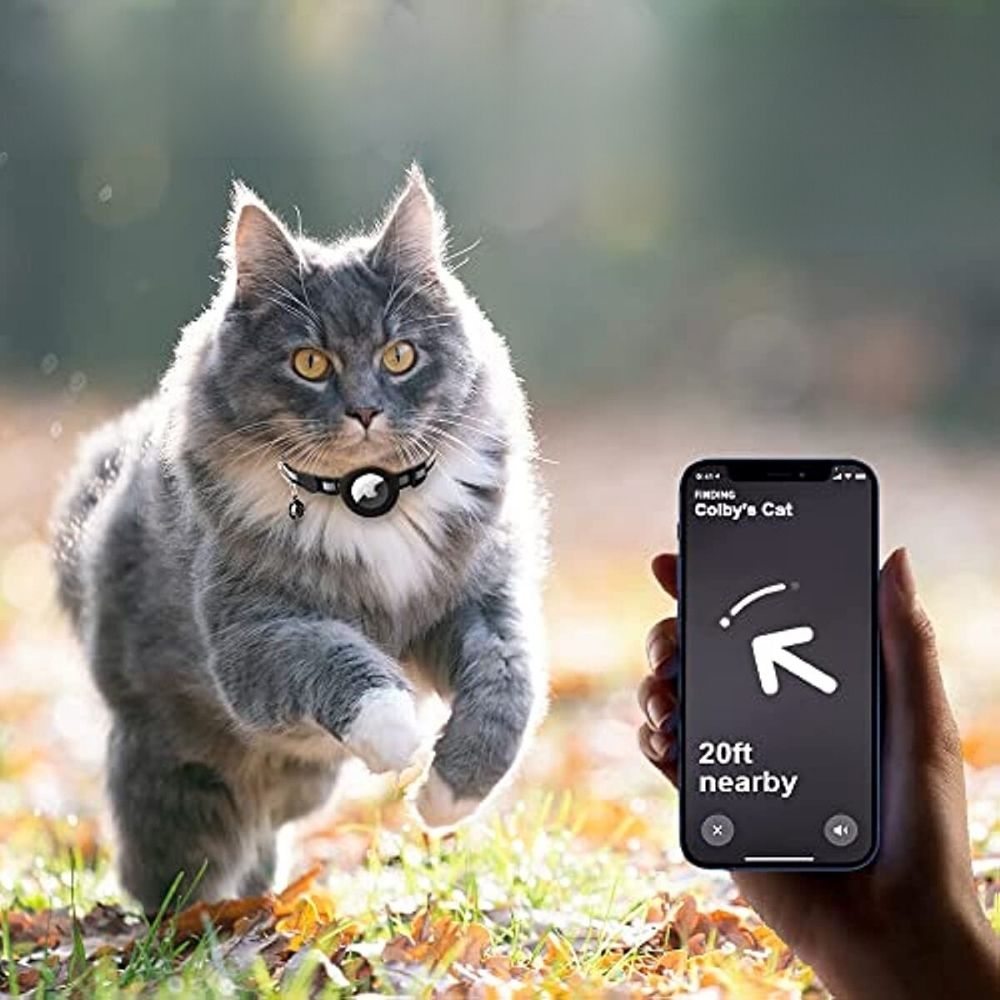 Cat Collar with Bell and GPS Holder Kalsten