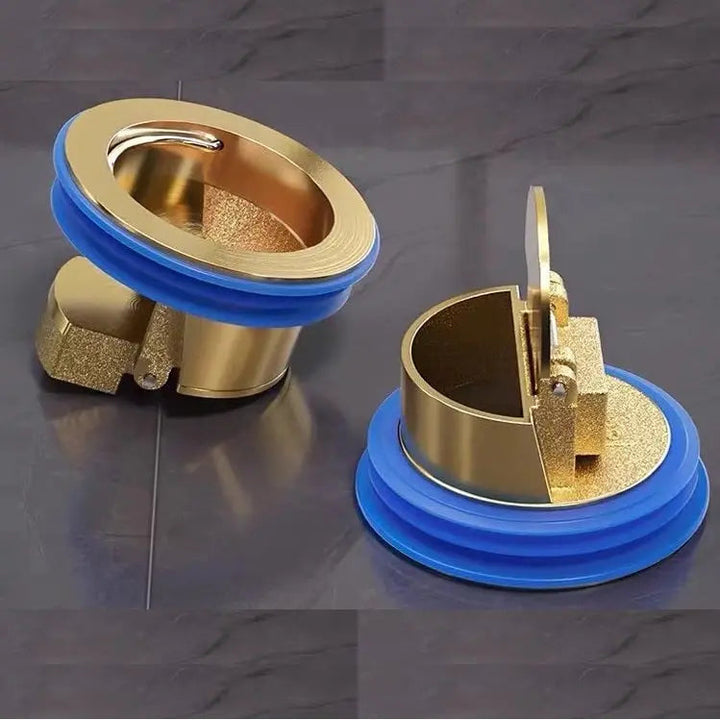 Kalsten | Brass drain core – Odor stopper & hair strainer for floor drains