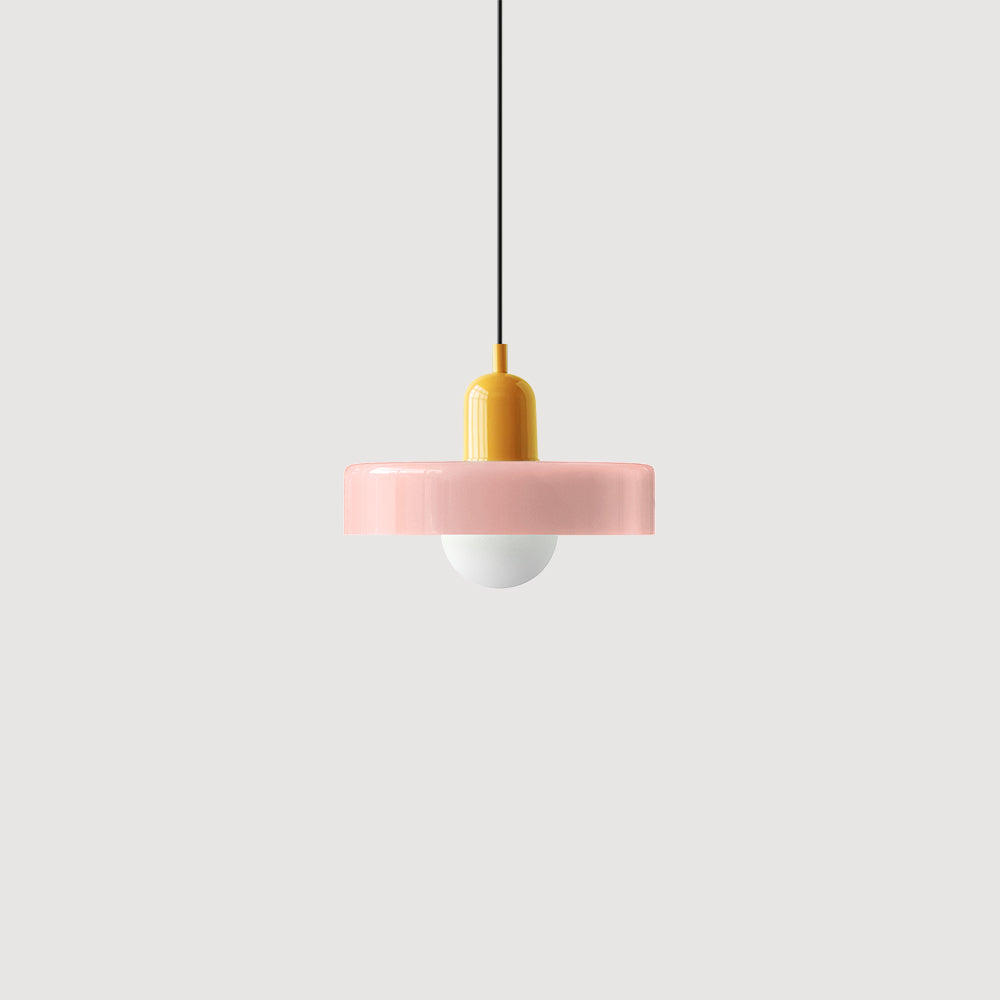 Bauhaus Colorful Glass Pendant Lamp Kalsten