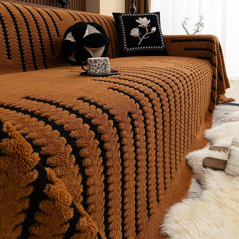 Kalsten | Heritage Plush Tufted Sofa Cover
