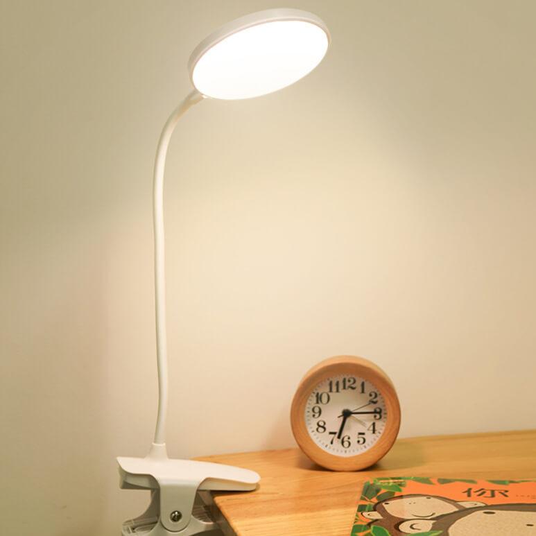 Simple LED Clip Desk Lamp rechargeable Eye Protection Night Light | Kalsten