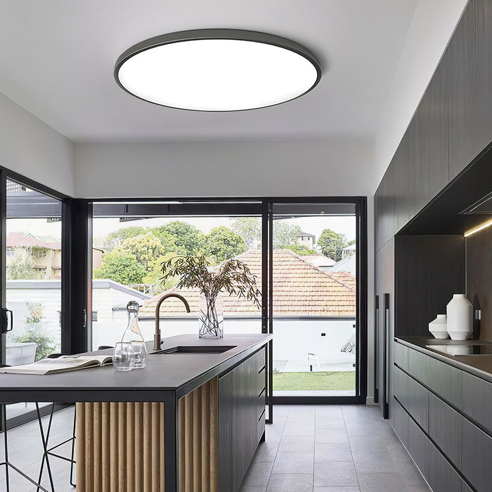 Round Modern LED Flush Ceiling Light Kalsten