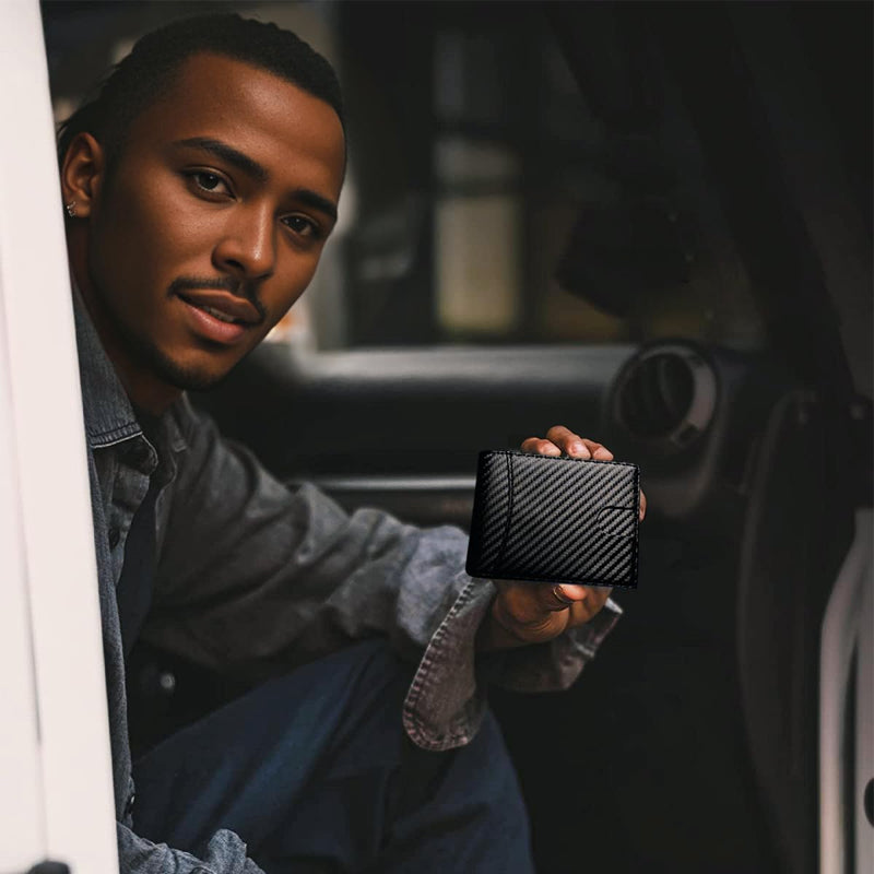 Kalsten | Theft-proof magnetic card holder made of genuine leather