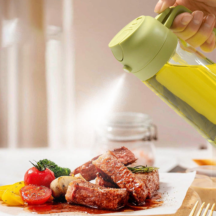 2-in-1 glass oil sprayer and dispenser | Kalsten