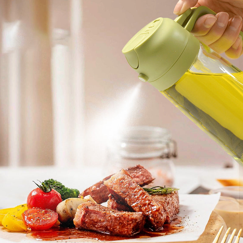 2 in 1 Glass Oil Sprayer & Dispenser | Kalsten