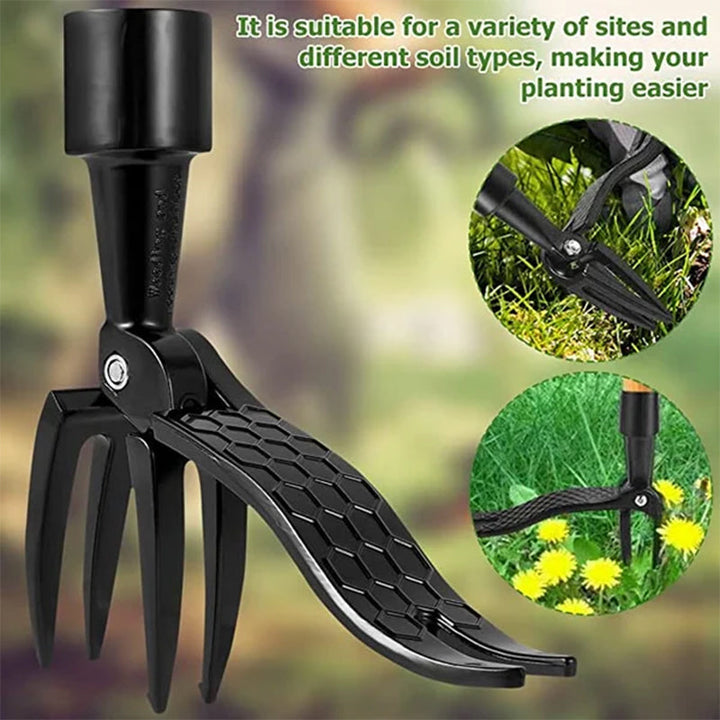 Kalsten | Stainless steel adjustable long handle removable weeder